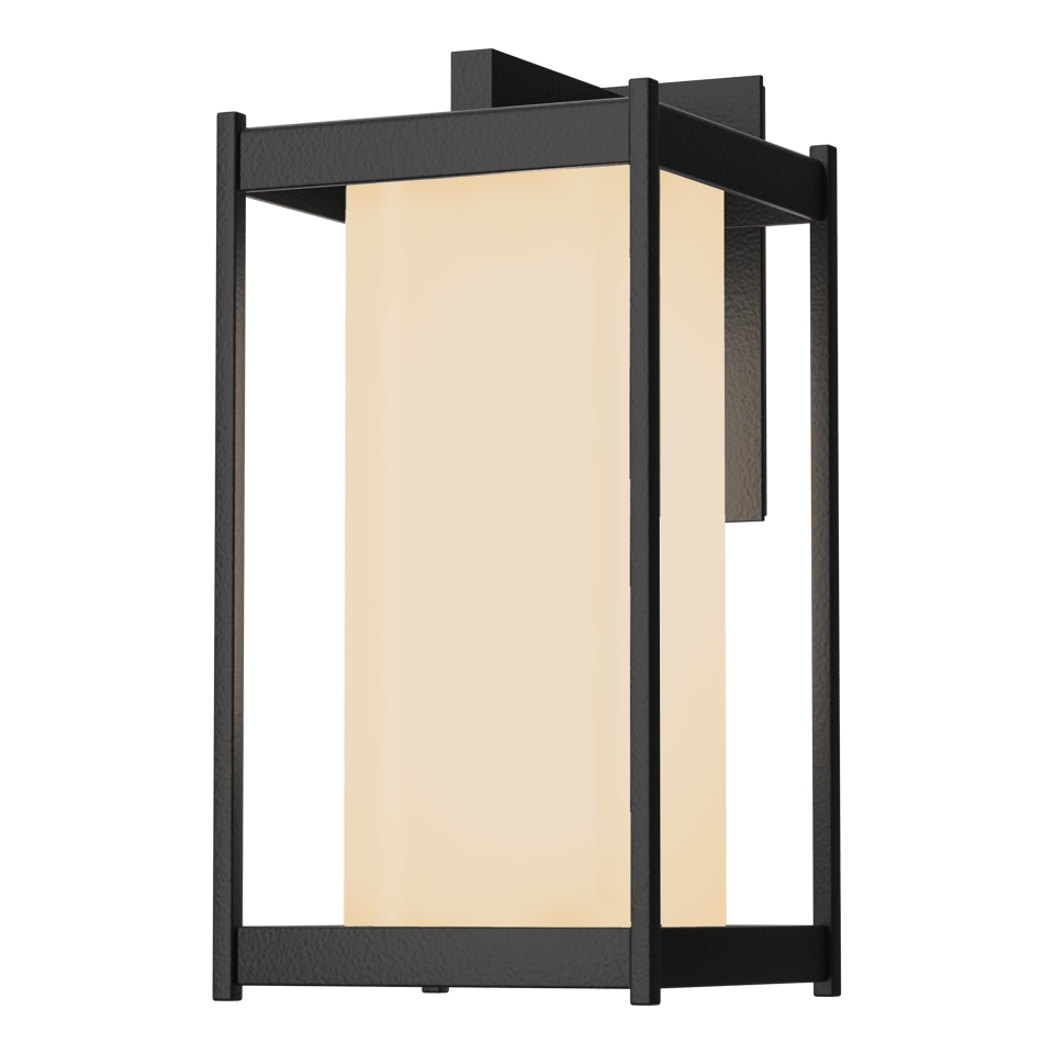 Cela Large Outdoor Sconce 16.3" by Hubbardton Forge - Dimmable Blown Glass & Durable Aluminum