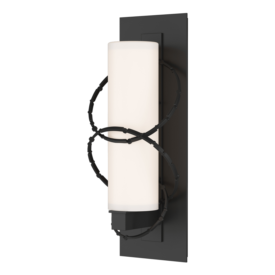 Olympus Small Outdoor Sconce by Hubbardton Forge – Handcrafted Metal and Glass Design, Multiple Finishes