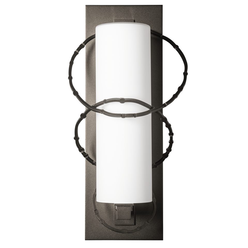 Olympus Large Outdoor Sconce by Hubbardton Forge, 100W, Dimmable, Handcrafted Aluminum, UL Wet Rated