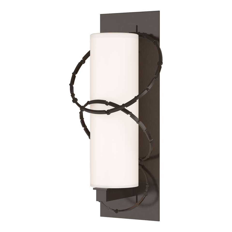 Olympus Large Outdoor Sconce by Hubbardton Forge, 100W, Dimmable, Handcrafted Aluminum, UL Wet Rated