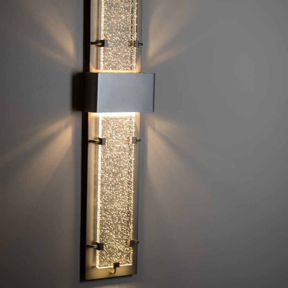 Hubbardton Forge 50.8" Double-Large Ursa LED Outdoor Sconce, Dimmable, Wet Rated, Multiple Finishes