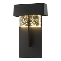 Shard Large LED Outdoor Sconce by Hubbardton Forge - Artisan-Crafted Glass, Dimmable, UL Wet Rated