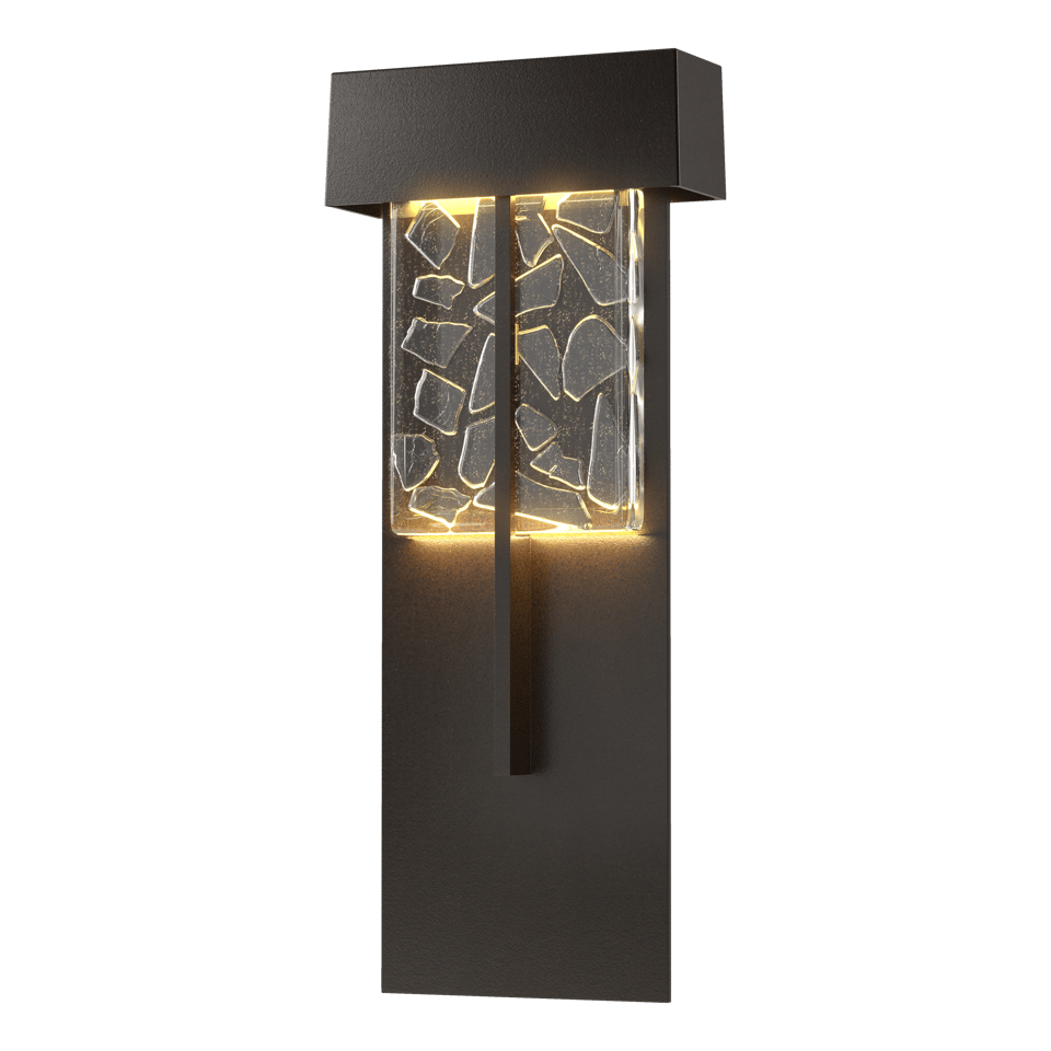 Hubbardton Forge Shard XL Outdoor Sconce - 15W LED, Weather Resistant, Multiple Finishes Available