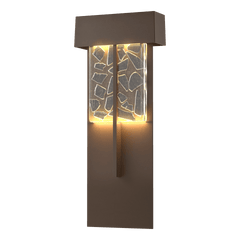 Hubbardton Forge Shard XL Outdoor Sconce - 15W LED, Weather Resistant, Multiple Finishes Available