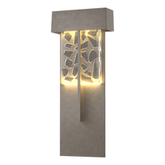 Hubbardton Forge Shard XL Outdoor Sconce - 15W LED, Weather Resistant, Multiple Finishes Available