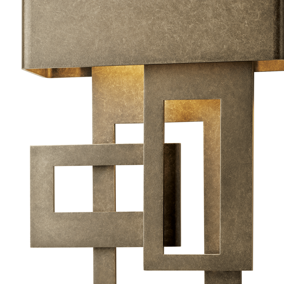 Hubbardton Forge 302520 Collage Small Dark Sky Friendly LED Outdoor Sconce - 250 Lumen, Dimmable, Eco-Friendly