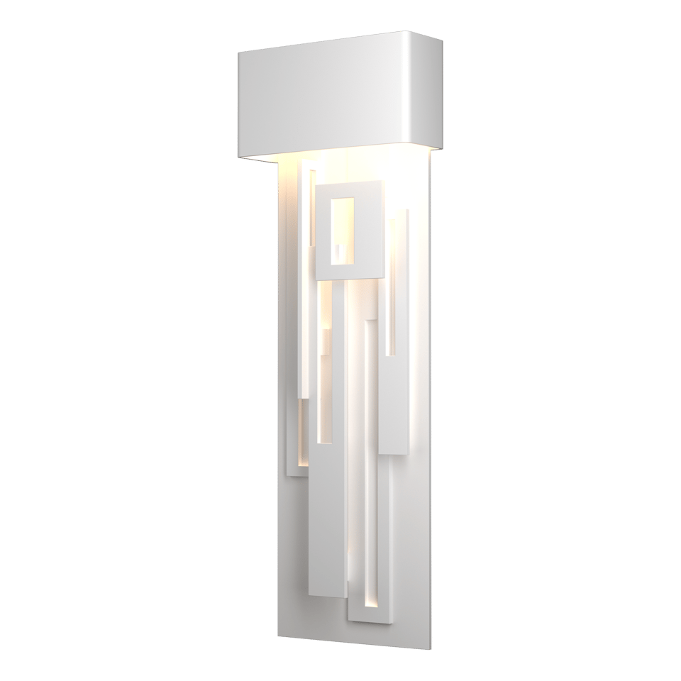 Hubbardton Forge Collage 27" Dark Sky Friendly LED Outdoor Sconce, Energy Efficient 350 Lumen Lighting