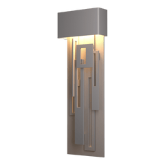 Hubbardton Forge Collage 27" Dark Sky Friendly LED Outdoor Sconce, Energy Efficient 350 Lumen Lighting