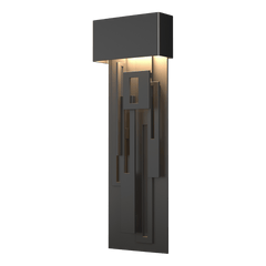 Hubbardton Forge Collage 27" Dark Sky Friendly LED Outdoor Sconce, Energy Efficient 350 Lumen Lighting