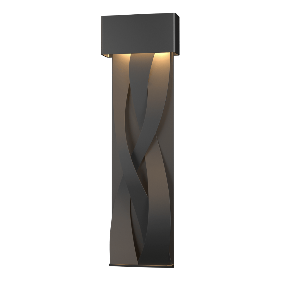 Tress Large Dark Sky Friendly 15W LED Outdoor Sconce by Hubbardton Forge, 350 Lumens, Multiple Finishes