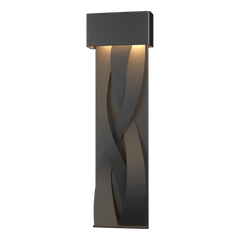 Tress Large Dark Sky Friendly 15W LED Outdoor Sconce by Hubbardton Forge, 350 Lumens, Multiple Finishes