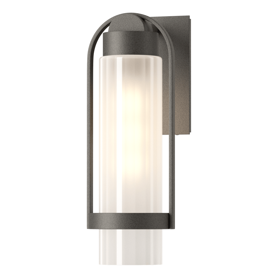 Hubbardton Forge Alcove 15.8" Small Outdoor Sconce With Dimmable Feature & UL Wet Rating