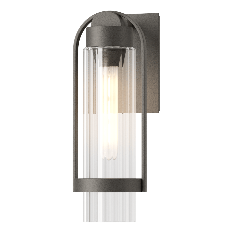 Hubbardton Forge Alcove 15.8" Small Outdoor Sconce With Dimmable Feature & UL Wet Rating