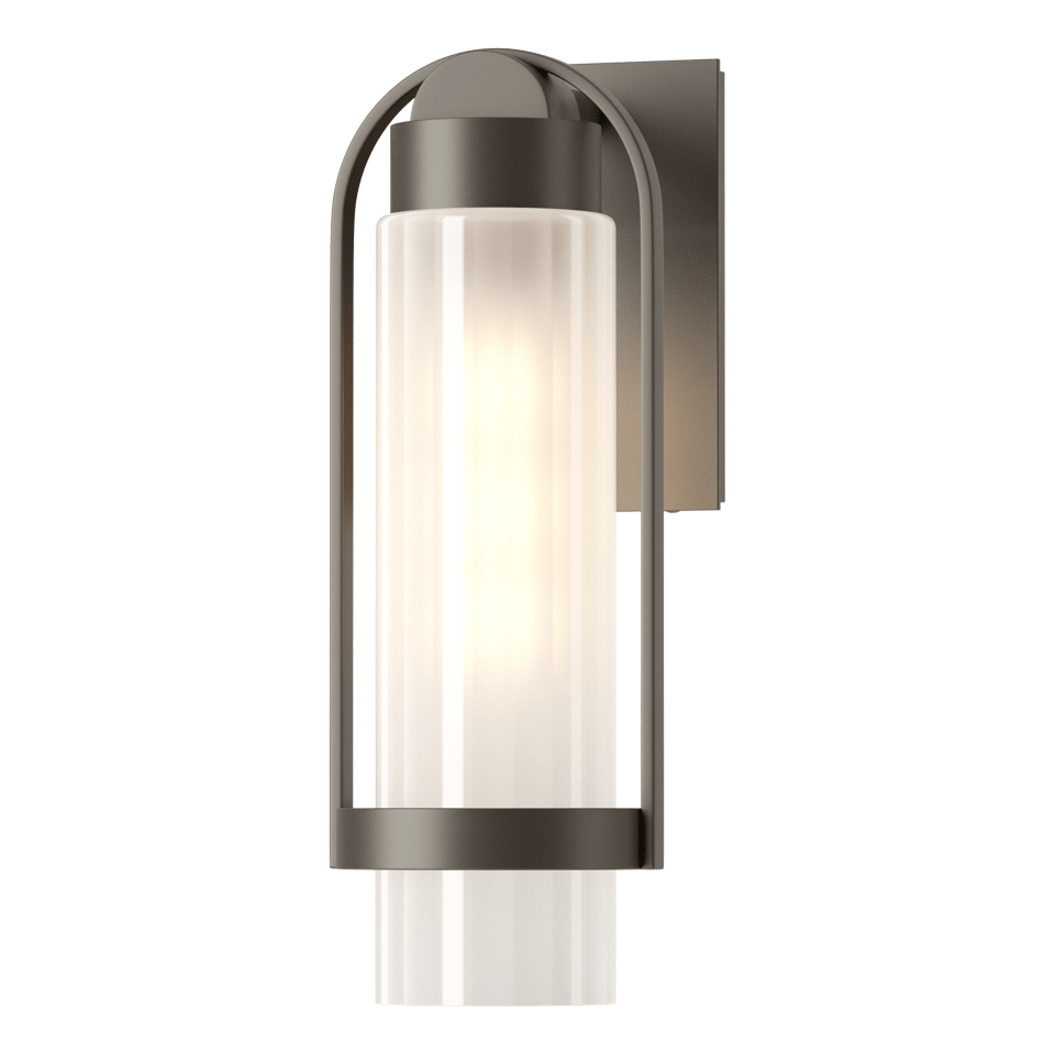 Hubbardton Forge Alcove 15.8" Small Outdoor Sconce With Dimmable Feature & UL Wet Rating