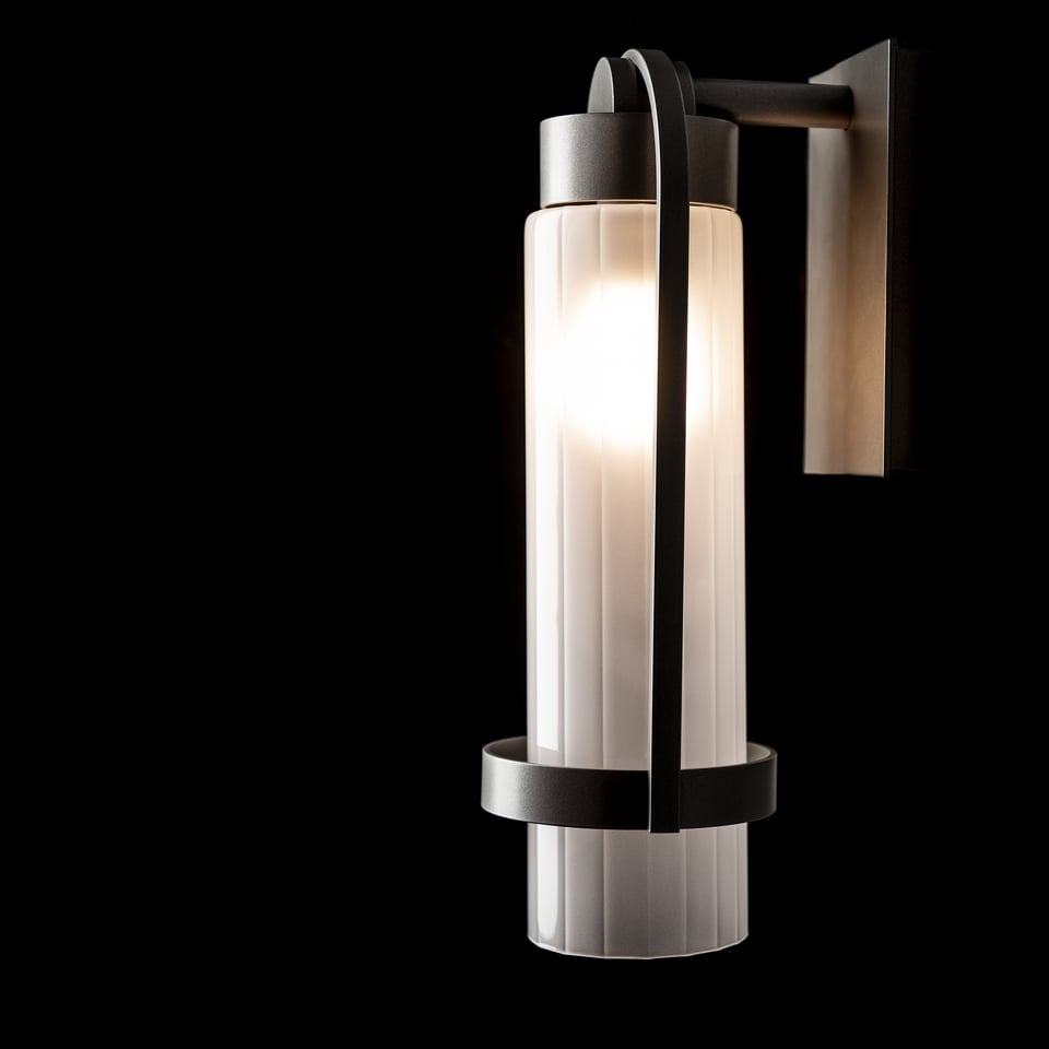 Hubbardton Forge Alcove 15.8" Small Outdoor Sconce With Dimmable Feature & UL Wet Rating