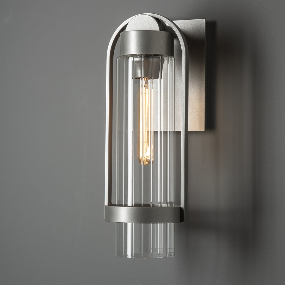 Hubbardton Forge Alcove 15.8" Small Outdoor Sconce With Dimmable Feature & UL Wet Rating