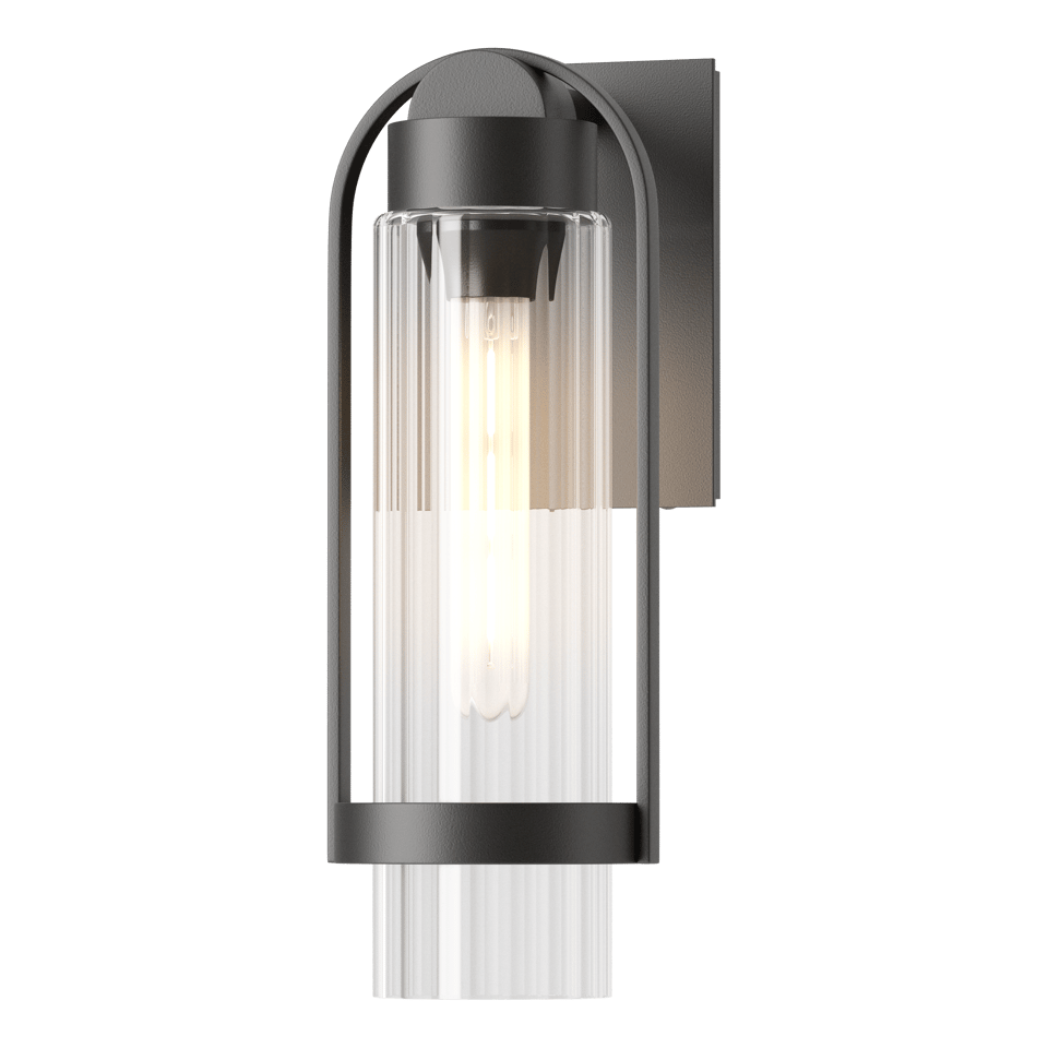 Hubbardton Forge Alcove 15.8" Small Outdoor Sconce With Dimmable Feature & UL Wet Rating