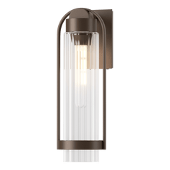 Hubbardton Forge Alcove Medium Outdoor Sconce 100W Dimmable 19.6" Modern Design UL Wet Rated