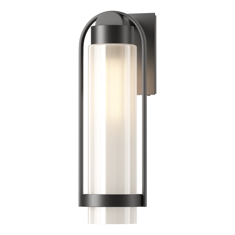 Hubbardton Forge Alcove Medium Outdoor Sconce 100W Dimmable 19.6" Modern Design UL Wet Rated