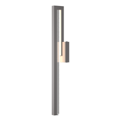 Edge Medium LED Outdoor Sconce by Hubbardton Forge - Dimmable, Weather-Resistant, 3000K Warm Light