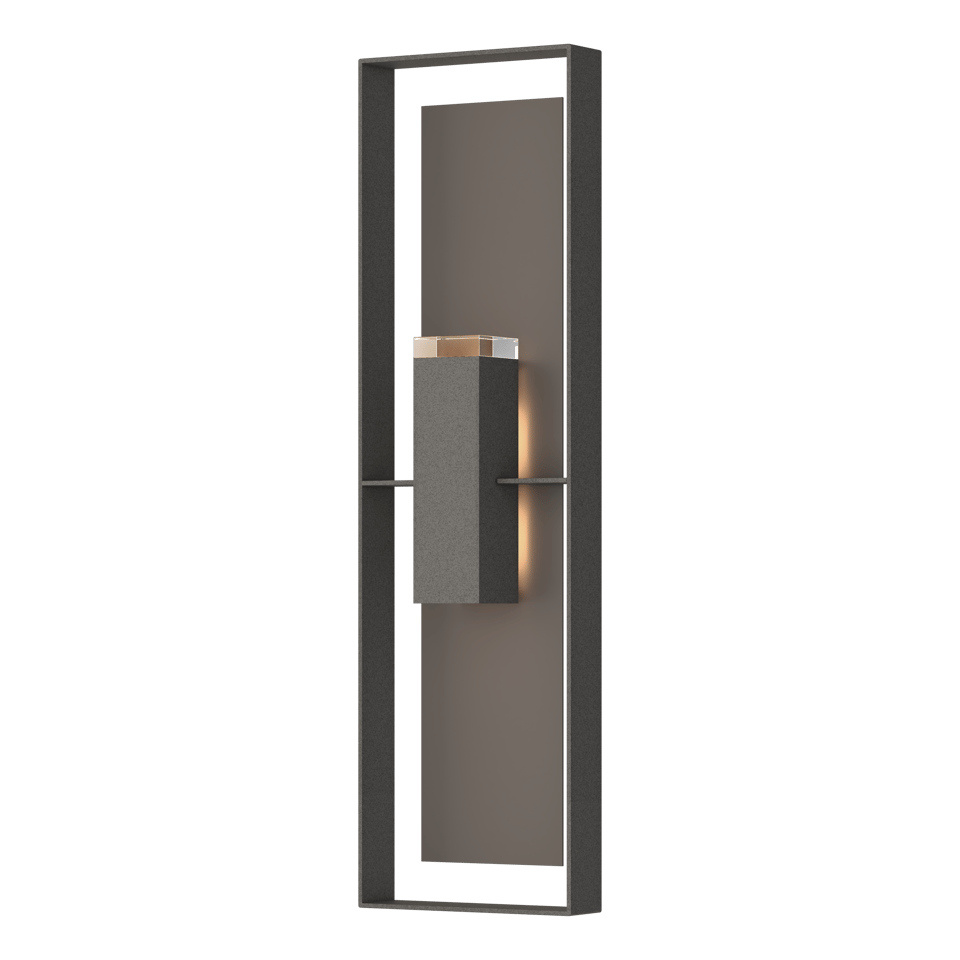 Shadow Box Extra Tall 45" Outdoor Sconce by Hubbardton Forge - Dimmable, Durable Aluminum, 2 Light Positions