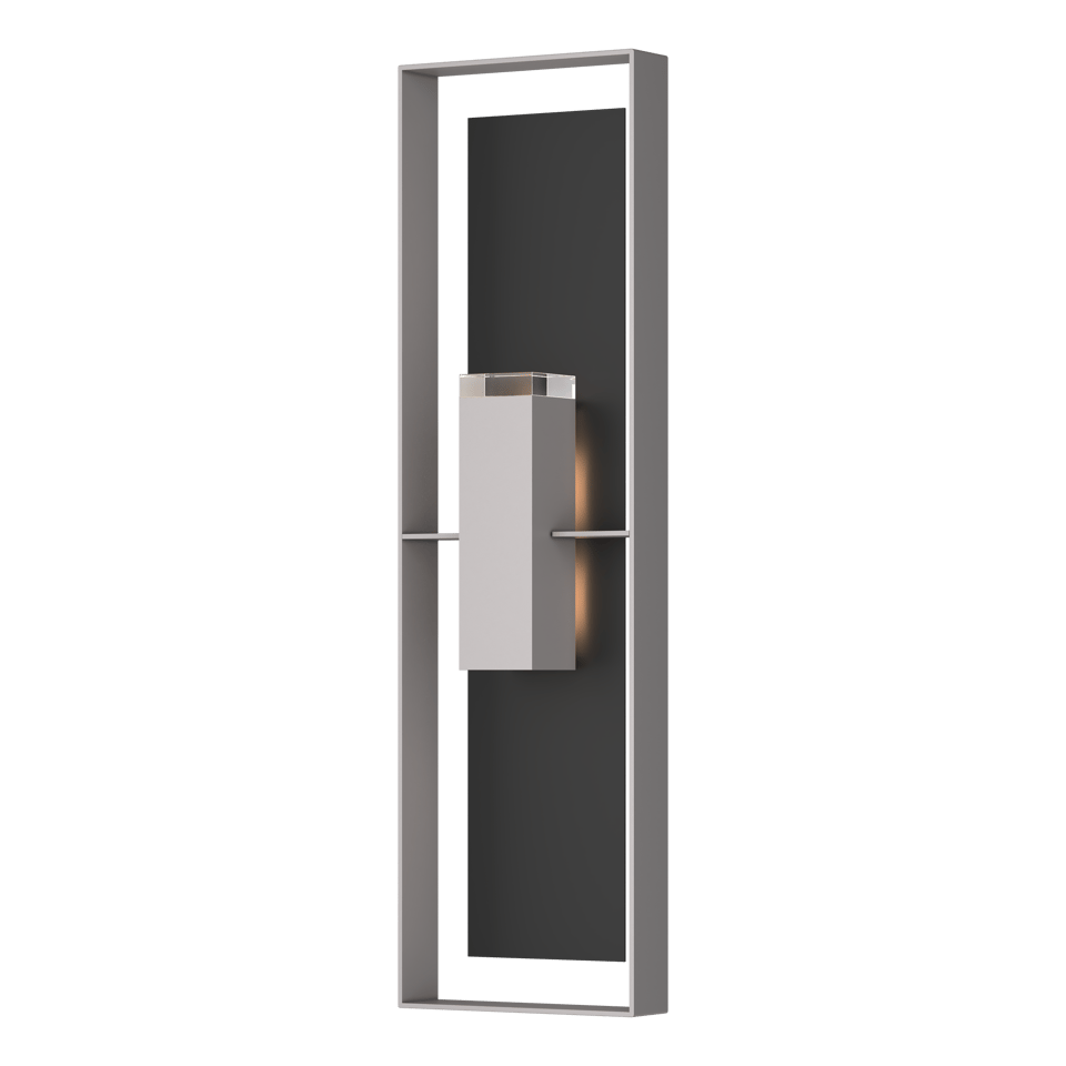 Shadow Box Extra Tall 45" Outdoor Sconce by Hubbardton Forge - Dimmable, Durable Aluminum, 2 Light Positions