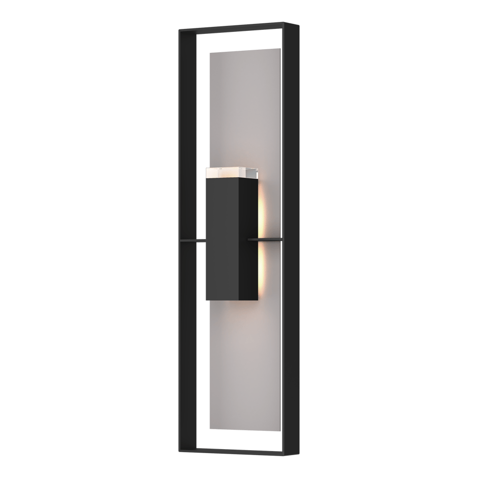 Shadow Box Extra Tall 45" Outdoor Sconce by Hubbardton Forge - Dimmable, Durable Aluminum, 2 Light Positions