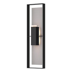 Shadow Box Extra Tall 45" Outdoor Sconce by Hubbardton Forge - Dimmable, Durable Aluminum, 2 Light Positions