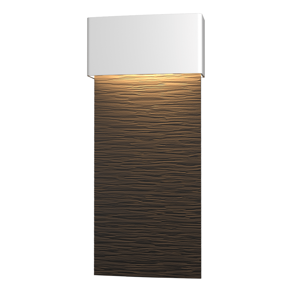 Hubbardton Forge Stratum 1-Light Dark Sky Friendly LED Outdoor Sconce - Energy Efficient & Dimmable