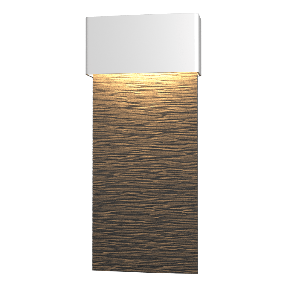 Hubbardton Forge Stratum 1-Light Dark Sky Friendly LED Outdoor Sconce - Energy Efficient & Dimmable