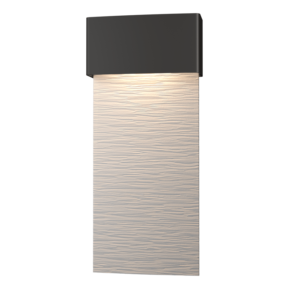 Hubbardton Forge Stratum 1-Light Dark Sky Friendly LED Outdoor Sconce - Energy Efficient & Dimmable