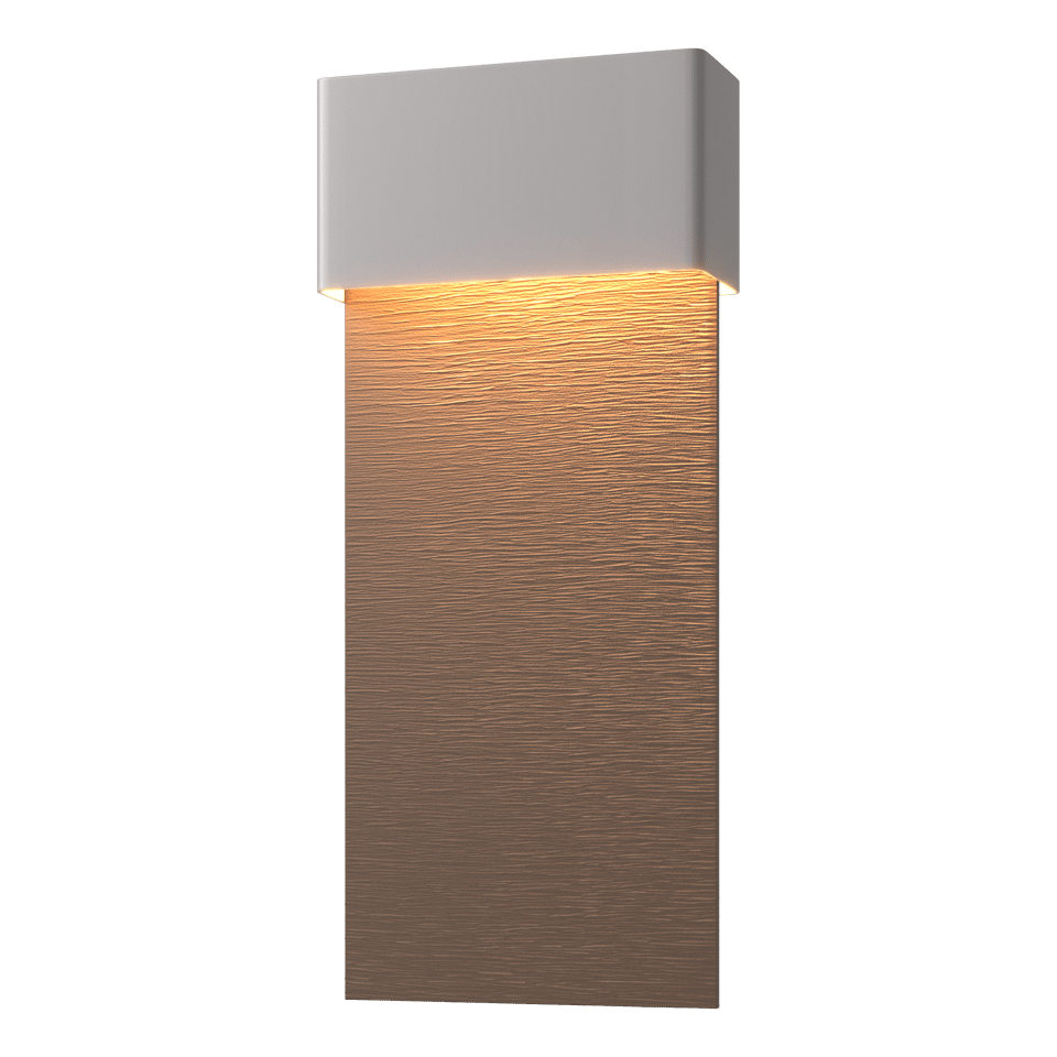 Hubbardton Forge Stratum 1-Light Dark Sky Friendly LED Outdoor Sconce - Energy Efficient & Dimmable