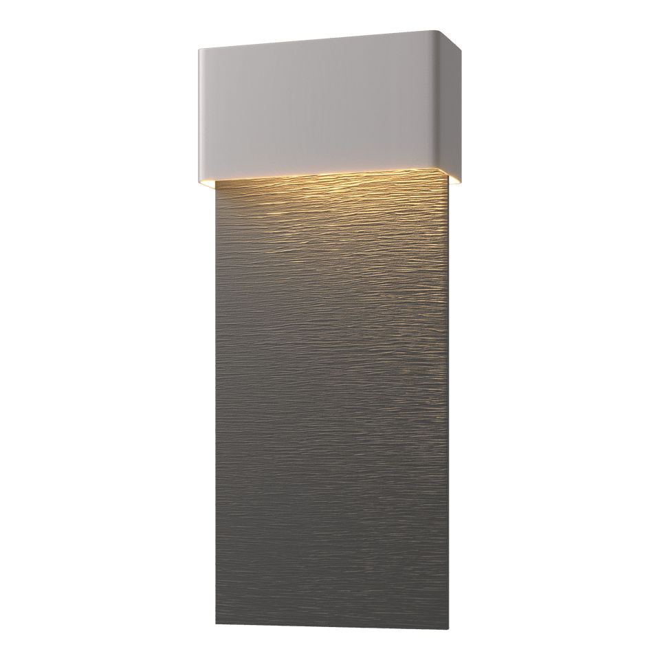 Hubbardton Forge Stratum 1-Light Dark Sky Friendly LED Outdoor Sconce - Energy Efficient & Dimmable