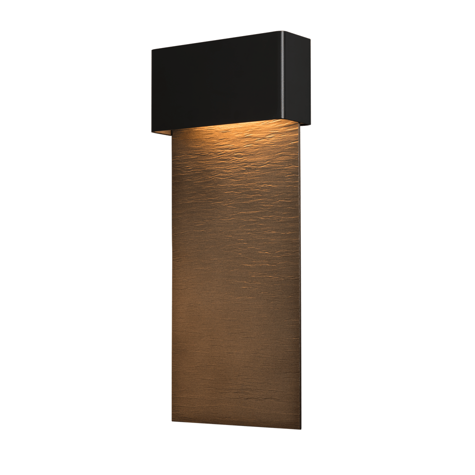 Hubbardton Forge Stratum 1-Light Dark Sky Friendly LED Outdoor Sconce - Energy Efficient & Dimmable