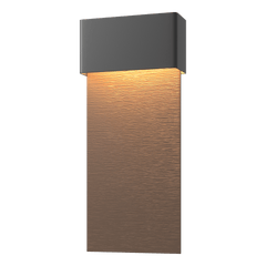 Hubbardton Forge Stratum 1-Light Dark Sky Friendly LED Outdoor Sconce - Energy Efficient & Dimmable