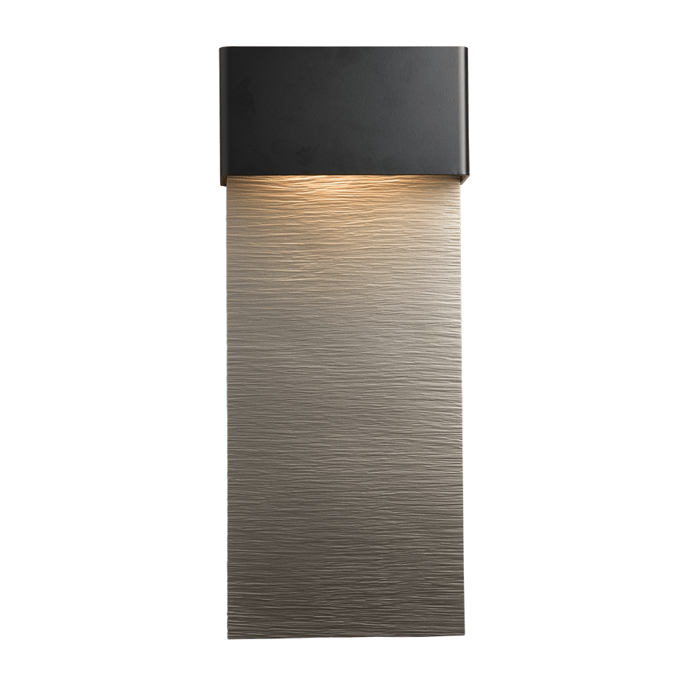 Hubbardton Forge Stratum 1-Light Dark Sky Friendly LED Outdoor Sconce - Energy Efficient & Dimmable