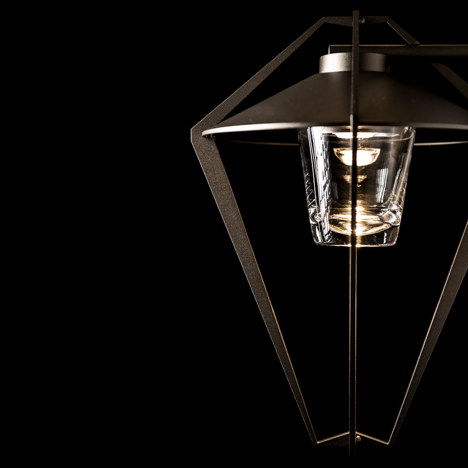 Hubbardton Forge Stellar 1-Light Small Outdoor Sconce With Dimmable Capability & Multiple Finishes