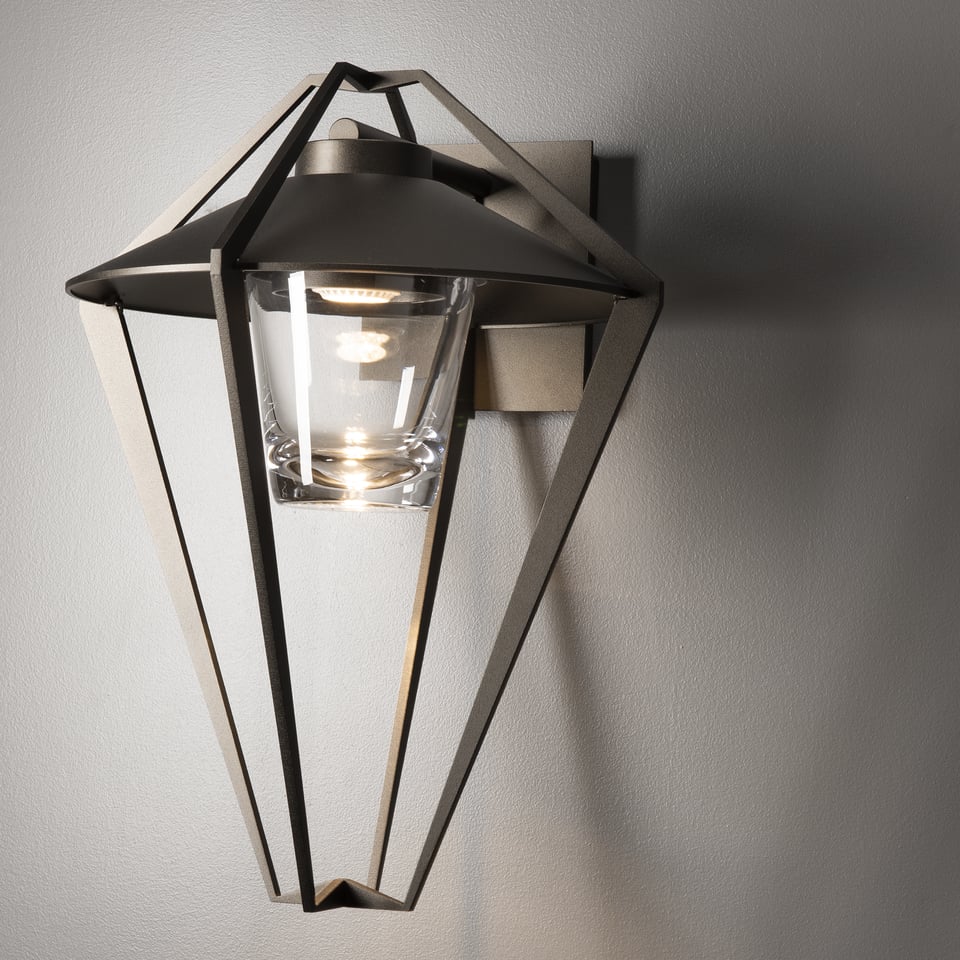 Hubbardton Forge Stellar 1-Light Small Outdoor Sconce With Dimmable Capability & Multiple Finishes