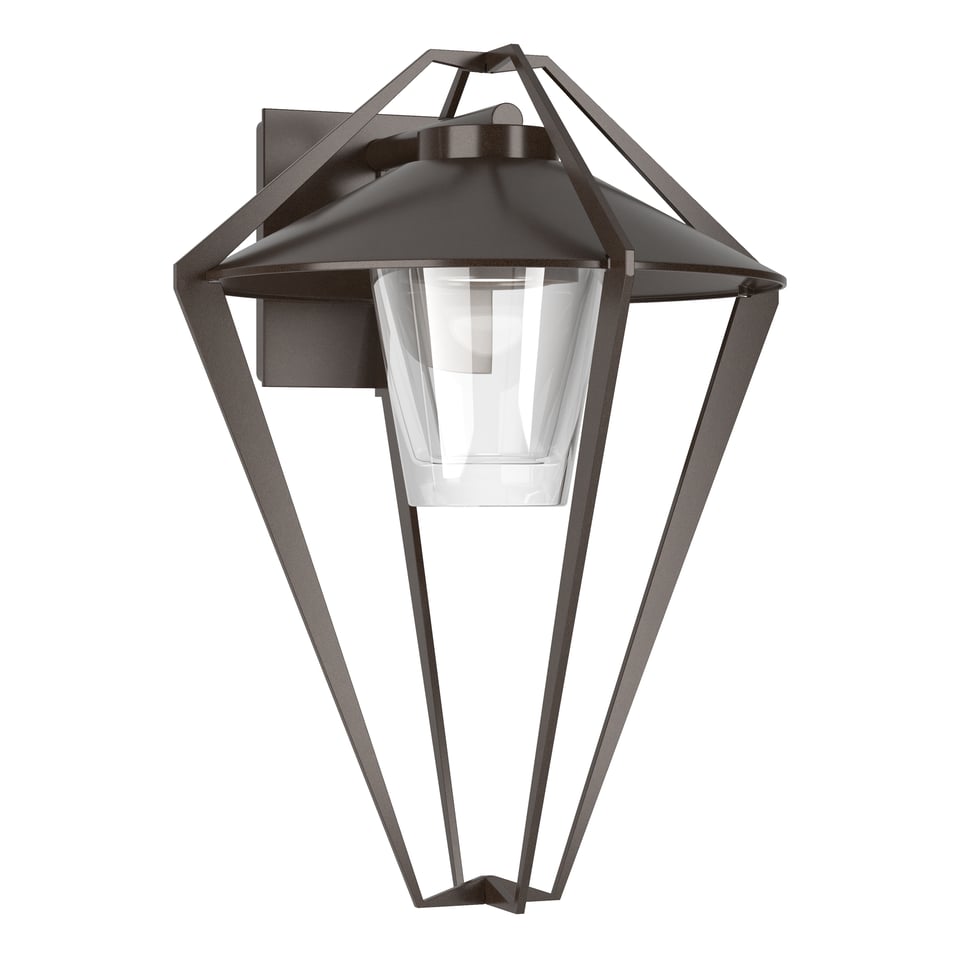 Hubbardton Forge Stellar 1-Light Small Outdoor Sconce With Dimmable Capability & Multiple Finishes