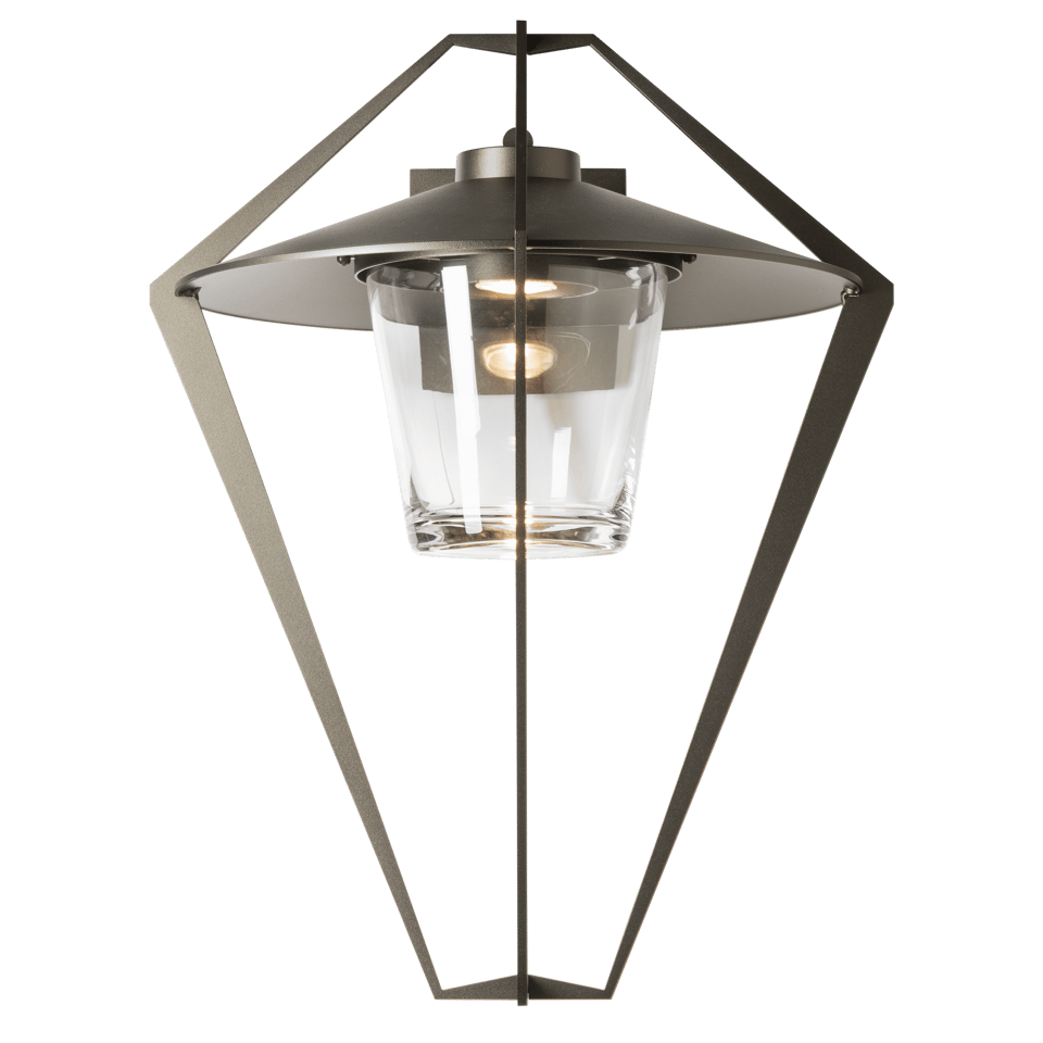 Hubbardton Forge Stellar Large Outdoor Sconce 23.5" Height, Dimmable, UL Wet Safety Rated