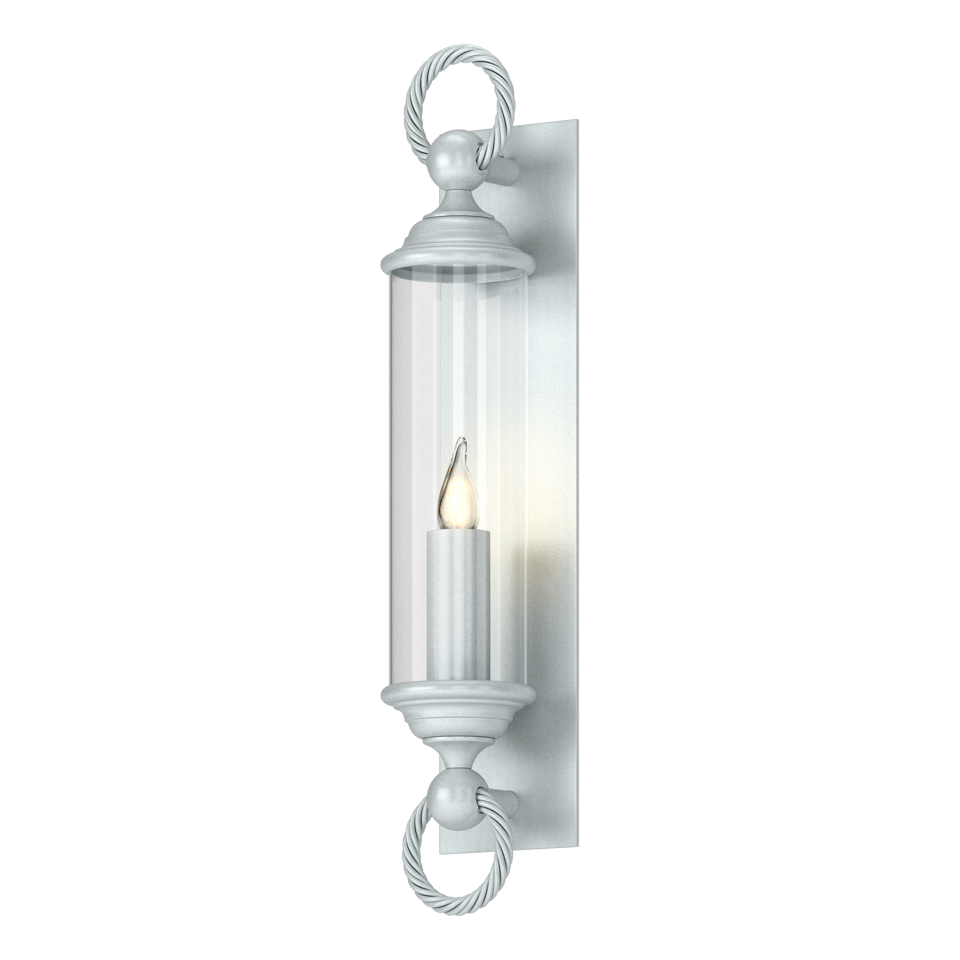 Cavo Large Outdoor Wall Sconce by Hubbardton Forge, Weather-Resistant with Dimmable Features, 60W Max