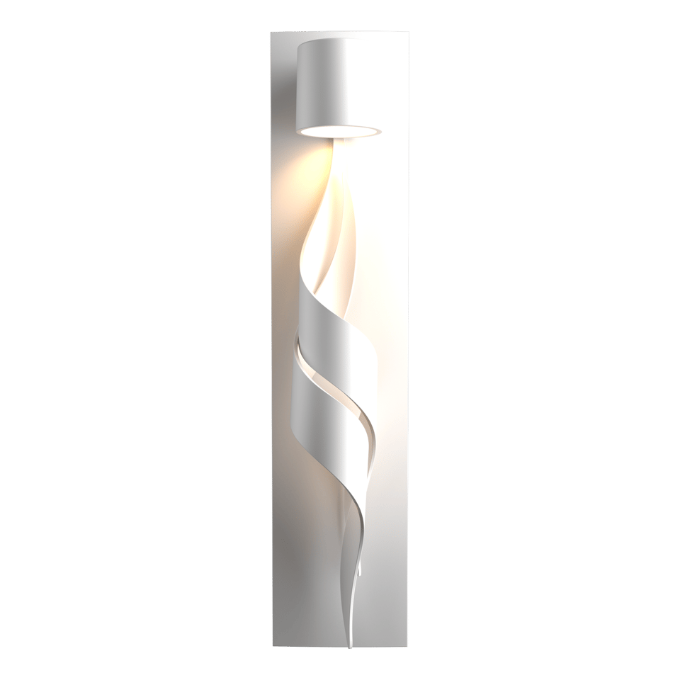 Hubbardton Forge Flux Dark Sky Friendly Outdoor Sconce, Dimmable, Energy Efficient, UL Wet Rated