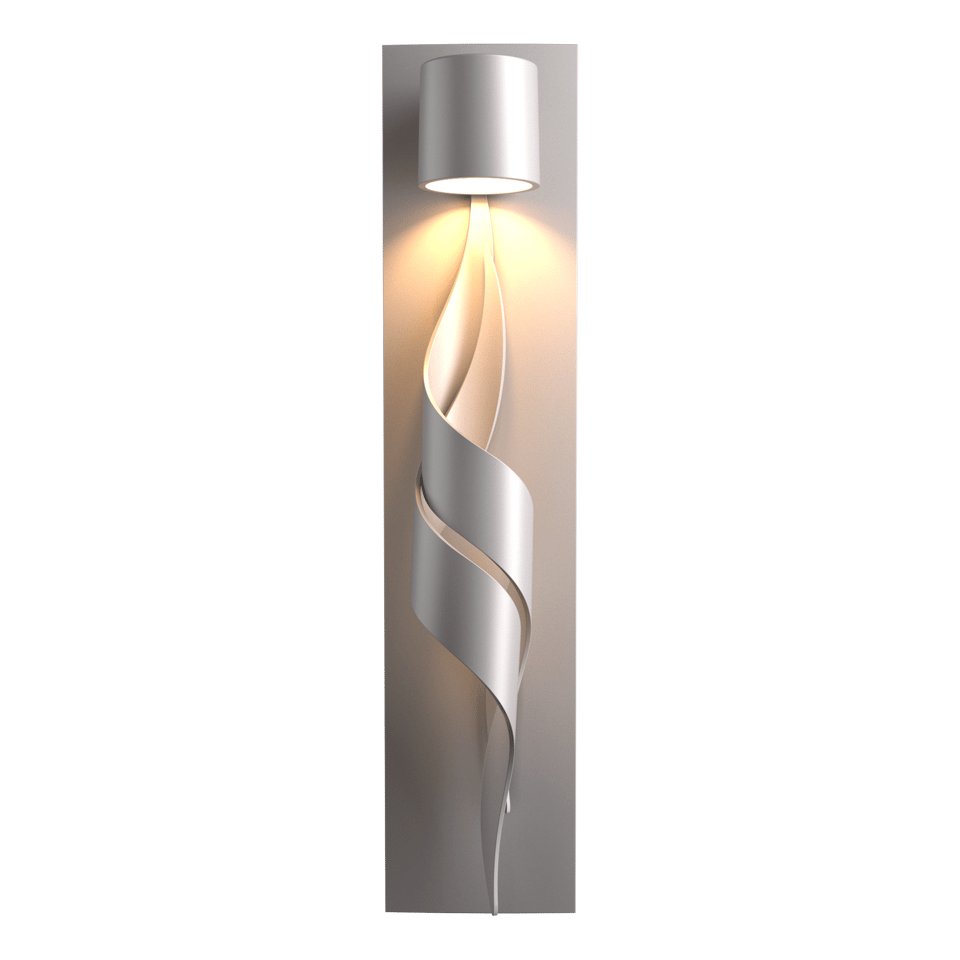 Hubbardton Forge Flux Dark Sky Friendly Outdoor Sconce, Dimmable, Energy Efficient, UL Wet Rated