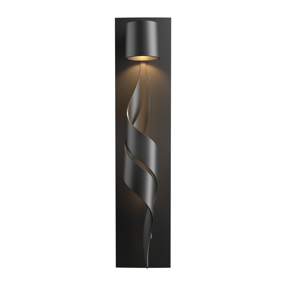 Hubbardton Forge Flux Dark Sky Friendly Outdoor Sconce, Dimmable, Energy Efficient, UL Wet Rated