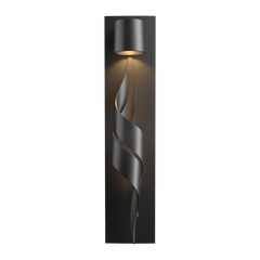 Hubbardton Forge Flux Dark Sky Friendly Outdoor Sconce, Dimmable, Energy Efficient, UL Wet Rated