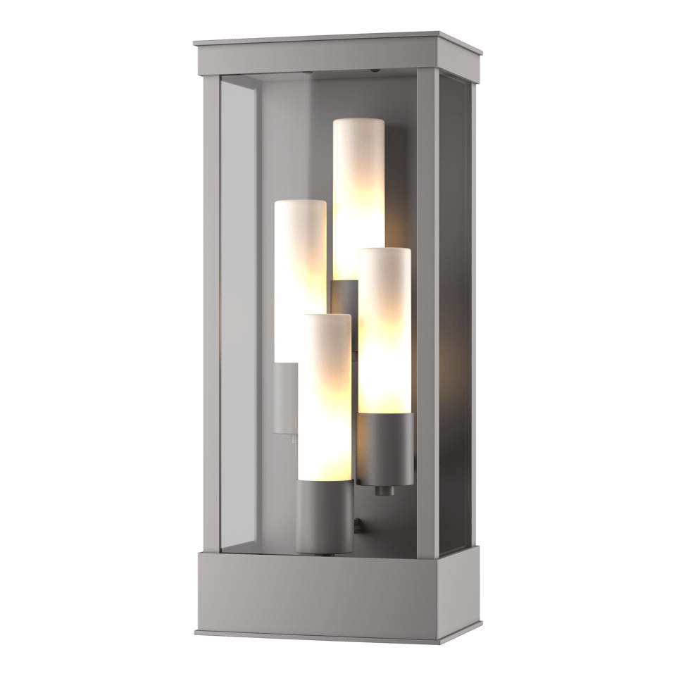 Portico 4-Light Large Outdoor Sconce by Hubbardton Forge – Durable, Dimmable, Modern Design