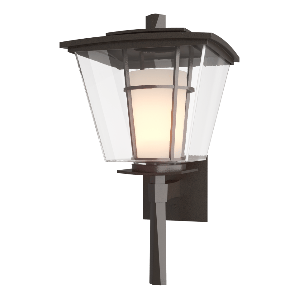 Beacon Hall 23.4 Inch Large Outdoor Sconce - Dimmable, UL Wet Rated, 100W E26 Base, Customizable Finish