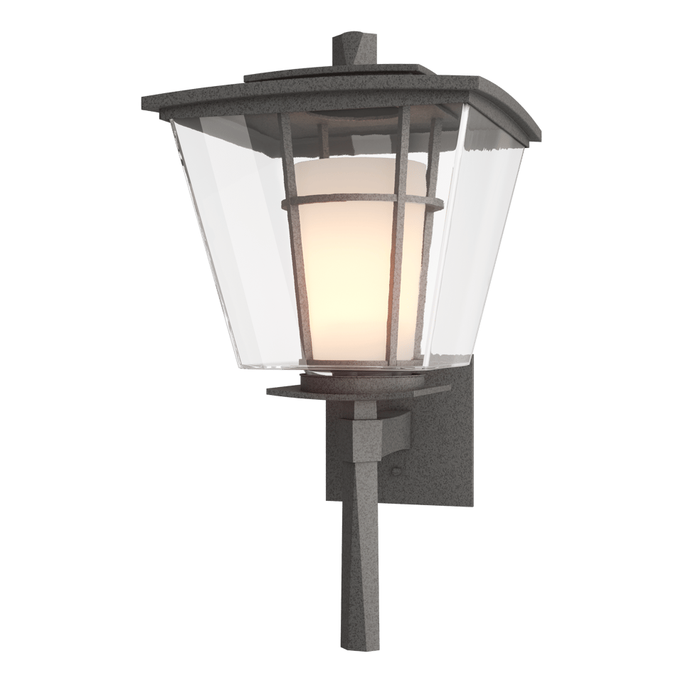 Beacon Hall 23.4 Inch Large Outdoor Sconce - Dimmable, UL Wet Rated, 100W E26 Base, Customizable Finish