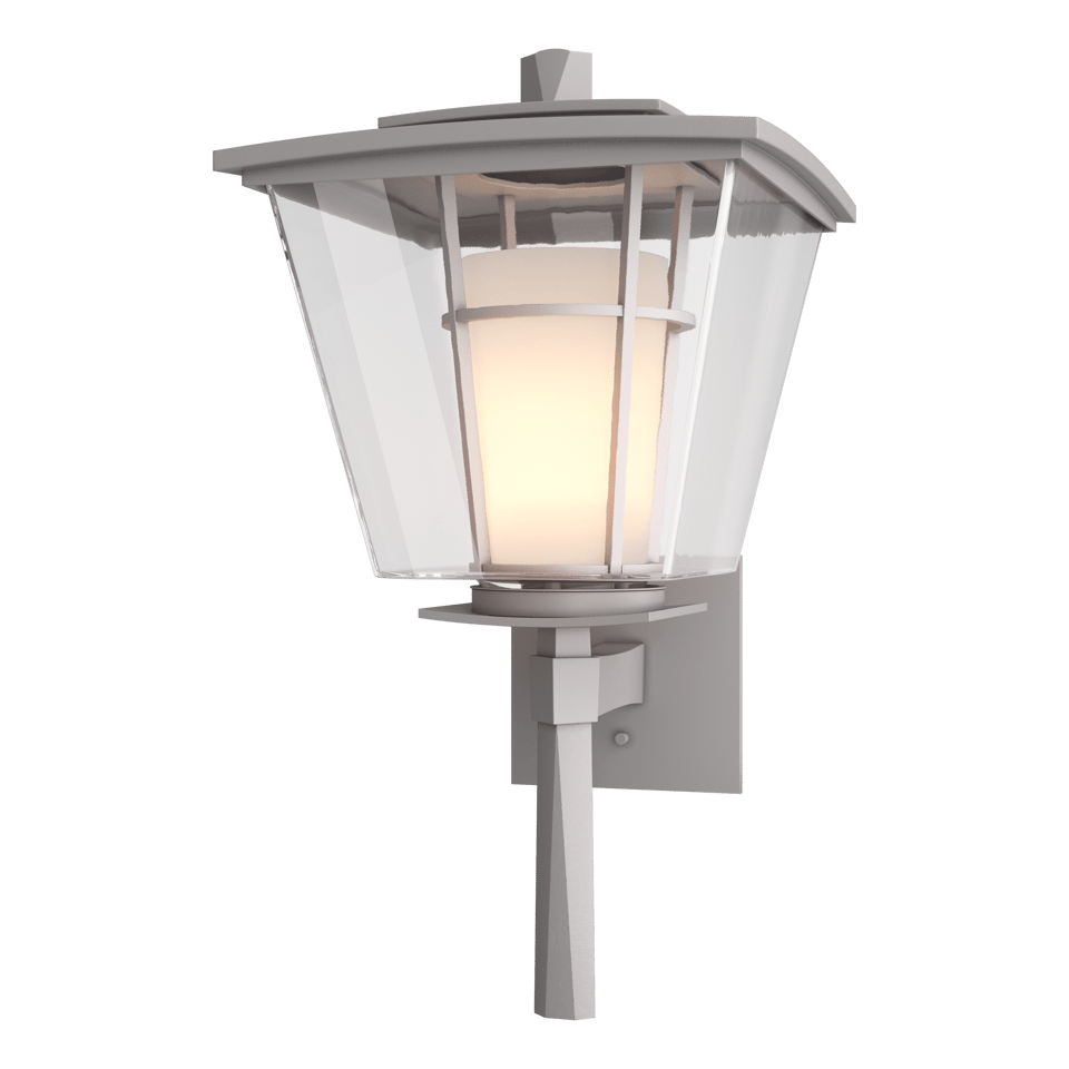 Beacon Hall 23.4 Inch Large Outdoor Sconce - Dimmable, UL Wet Rated, 100W E26 Base, Customizable Finish