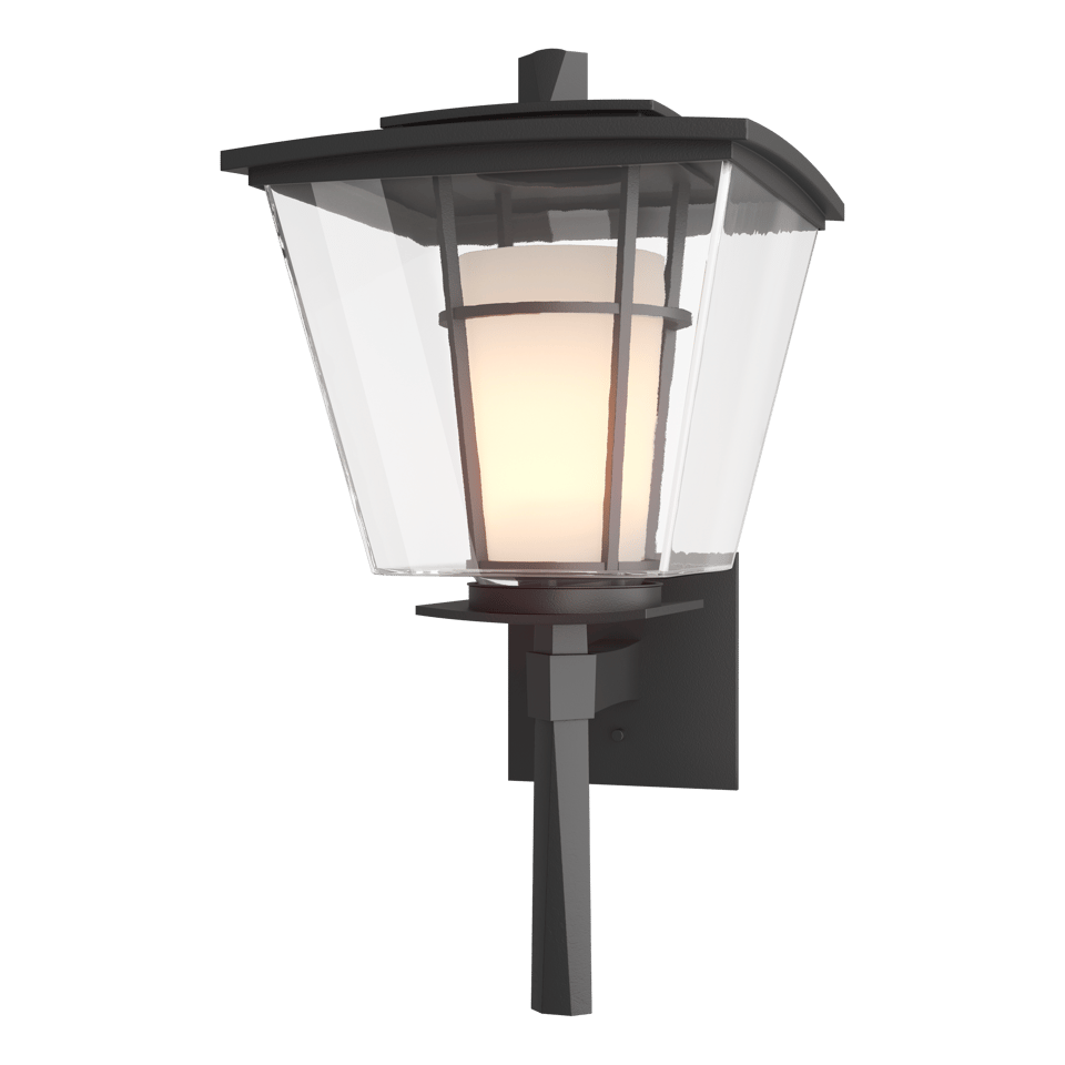 Beacon Hall 23.4 Inch Large Outdoor Sconce - Dimmable, UL Wet Rated, 100W E26 Base, Customizable Finish